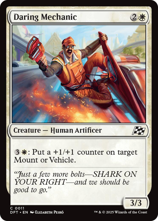 Daring Mechanic [DFT - 11] - Cartes Sportives Rive Sud