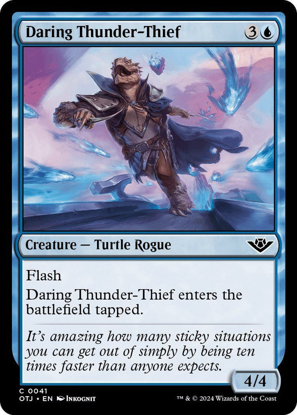 Daring Thunder - Thief [OTJ - 41] - Cartes Sportives Rive Sud