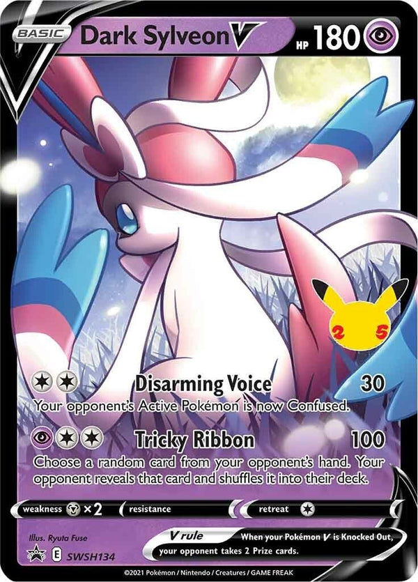 Dark Sylveon V - SWSH134 [SWSD - SWSH134] - Cartes Sportives Rive Sud