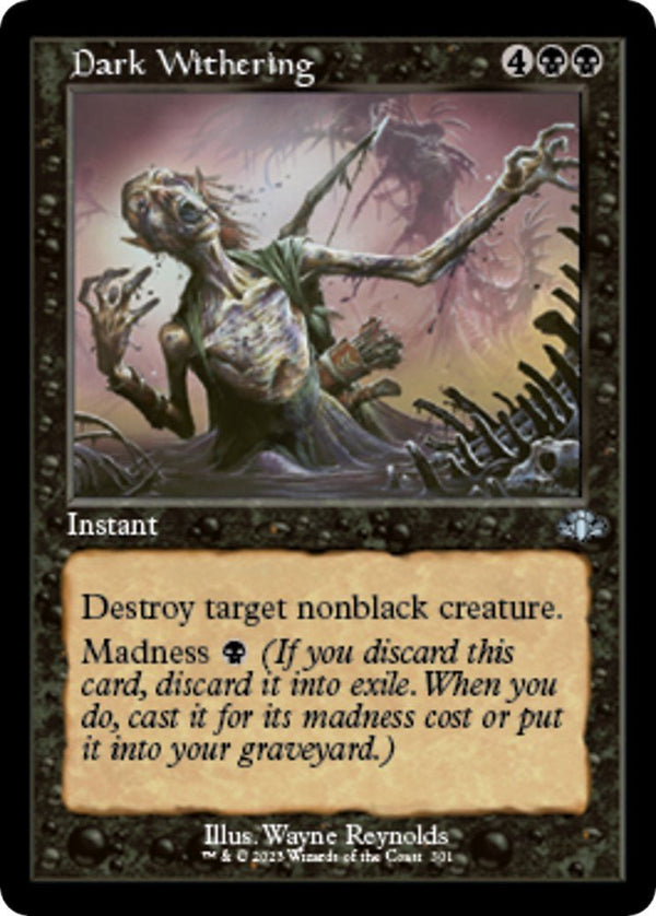 Dark Withering (Retro Frame) [DMR - 301] - Cartes Sportives Rive Sud