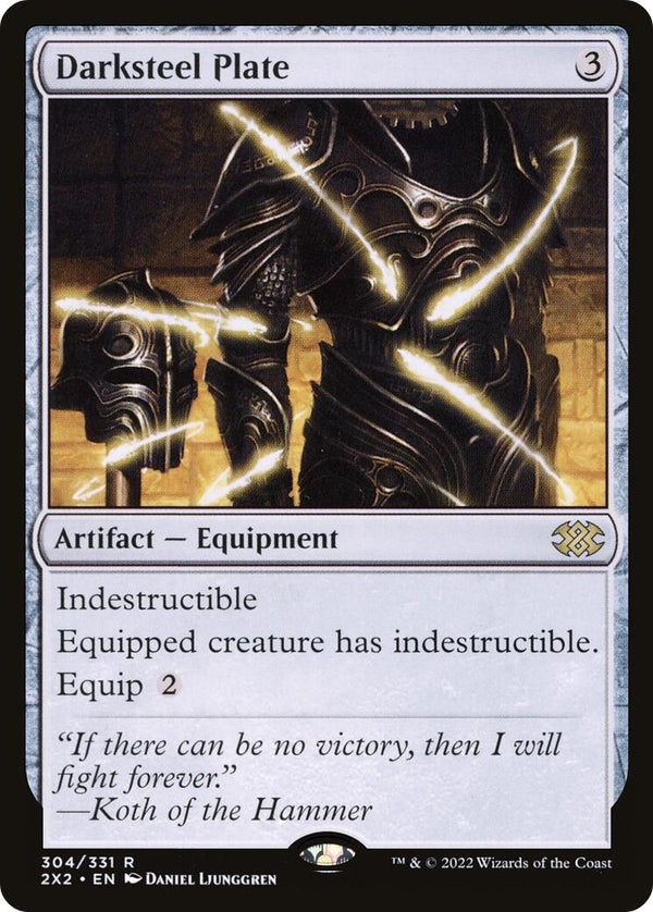 Darksteel Plate [304] - Cartes Sportives Rive Sud