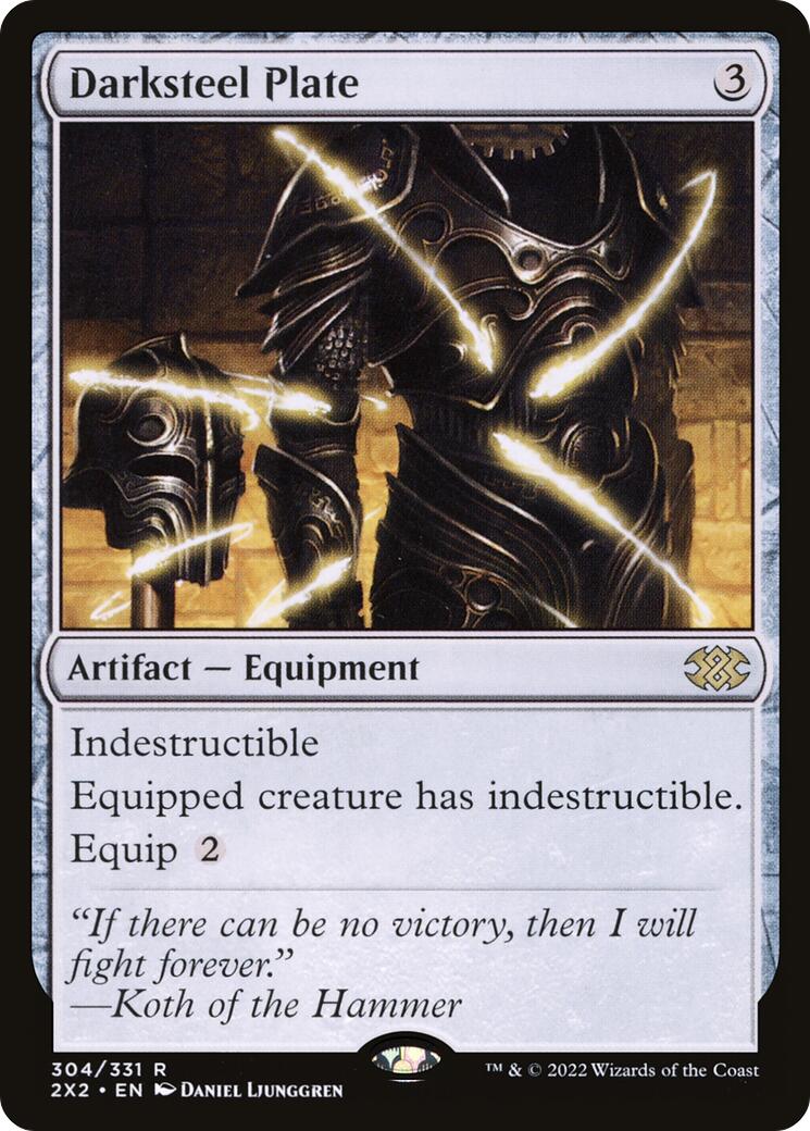 Darksteel Plate [304] - Cartes Sportives Rive Sud