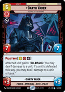 Darth Vader - Scourge of Squadrons [JTL - 142/262] - Cartes Sportives Rive Sud