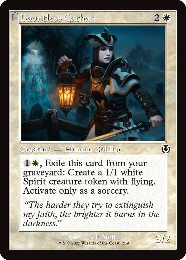Dauntless Cathar (Retro Frame) [INR - 339] - Cartes Sportives Rive Sud