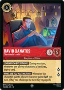 David Xanatos - Charismatic Leader [10 - 116/204] - Cartes Sportives Rive Sud