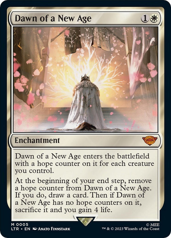 Dawn of a New Age [LTR - 5] - Cartes Sportives Rive Sud