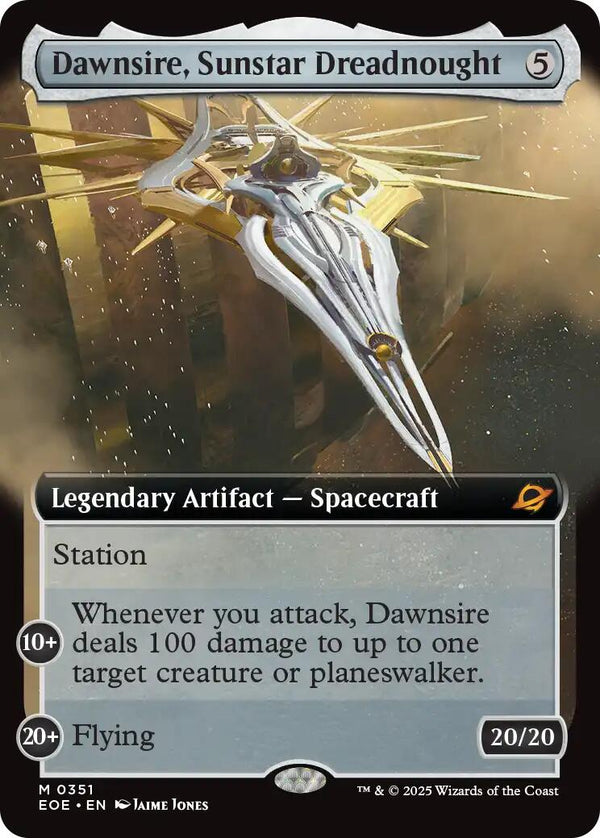 Dawnsire, Sunstar Dreadnought (Extended Art) [EOE - 351] - Cartes Sportives Rive Sud
