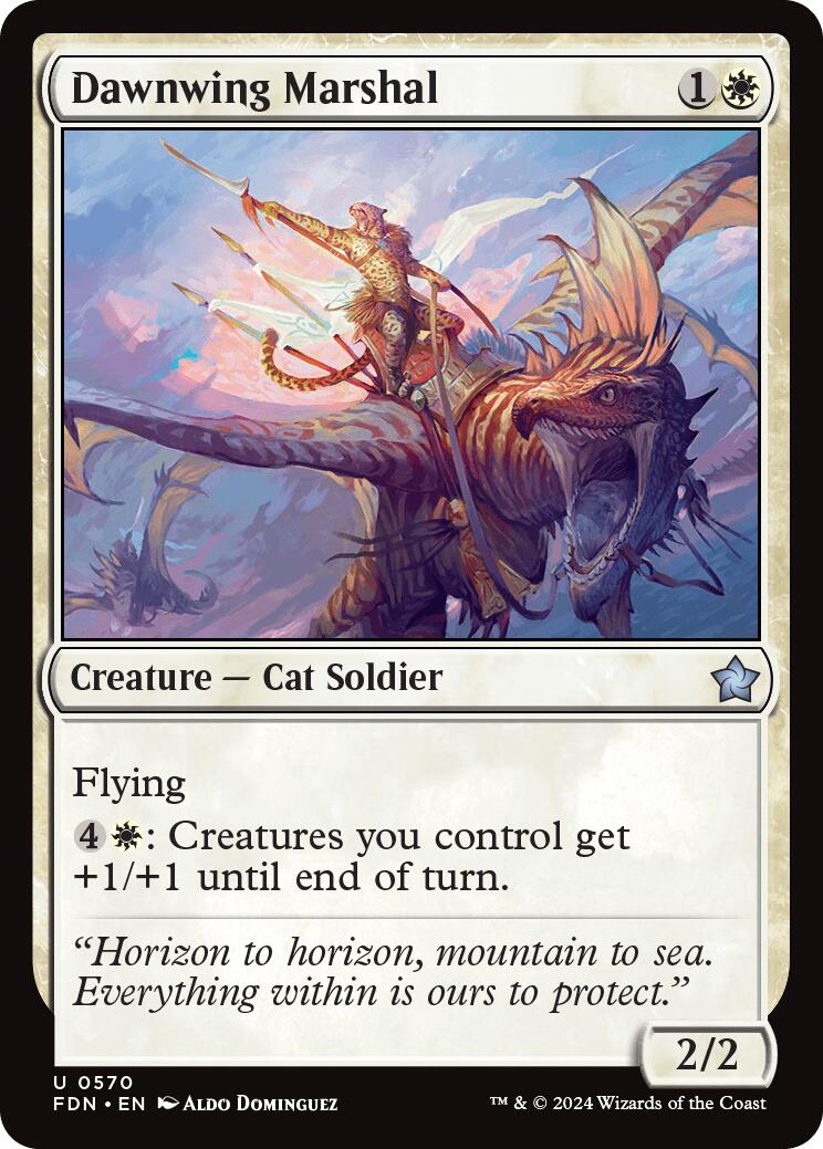 Dawnwing Marshal [FDN - 570] - Cartes Sportives Rive Sud