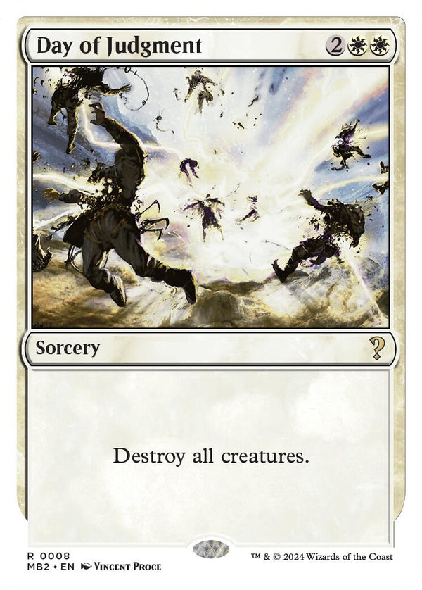 Day of Judgment (White Border) [MB2 - 8] - Cartes Sportives Rive Sud