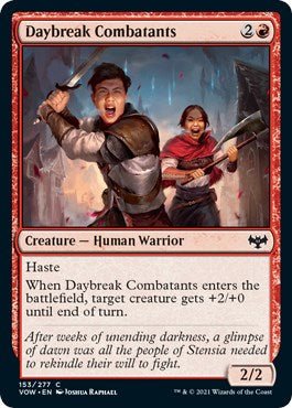 Daybreak Combatants [VOW - 153] - Cartes Sportives Rive Sud