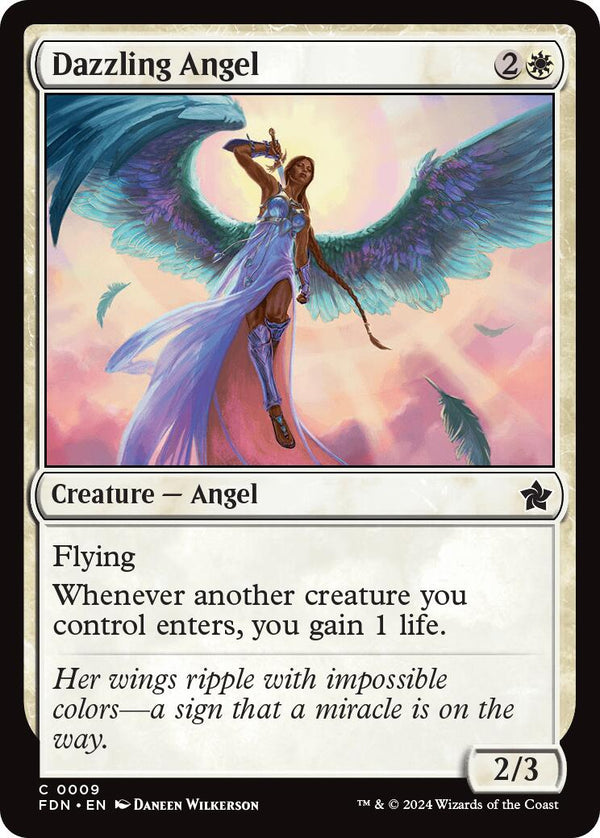 Dazzling Angel [FDN - 9] - Cartes Sportives Rive Sud