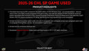 2025-26 Upper Deck SP Game Used CHL Hockey Hobby Box (Pre Order)