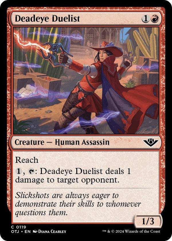 Deadeye Duelist [OTJ - 119] - Cartes Sportives Rive Sud