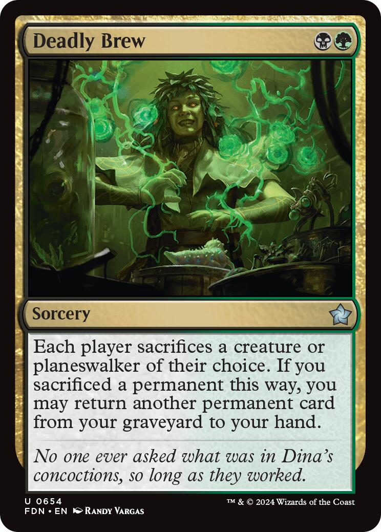 Deadly Brew [FDN - 654] - Cartes Sportives Rive Sud