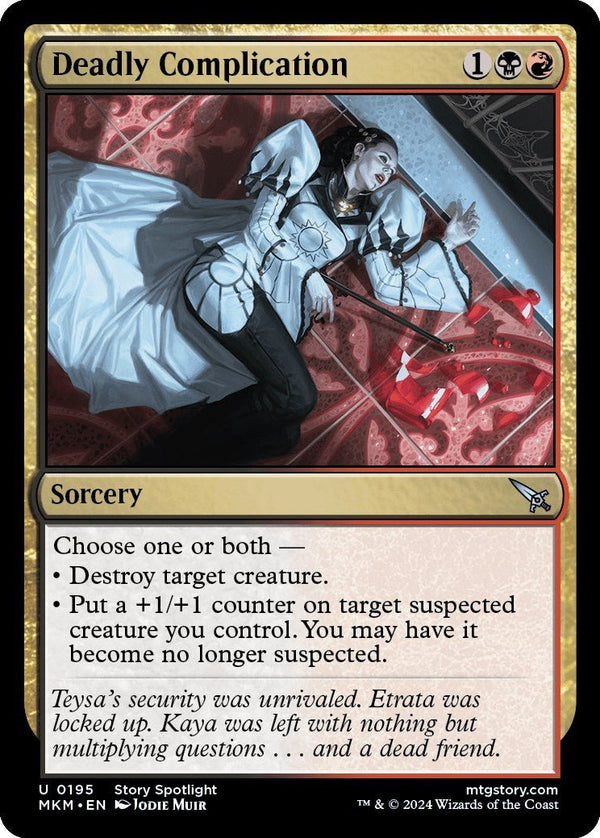 Deadly Complication [MKM - 195] - Cartes Sportives Rive Sud