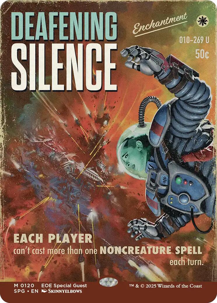 Deafening Silence (Showcase) [SPG - 120] - Cartes Sportives Rive Sud