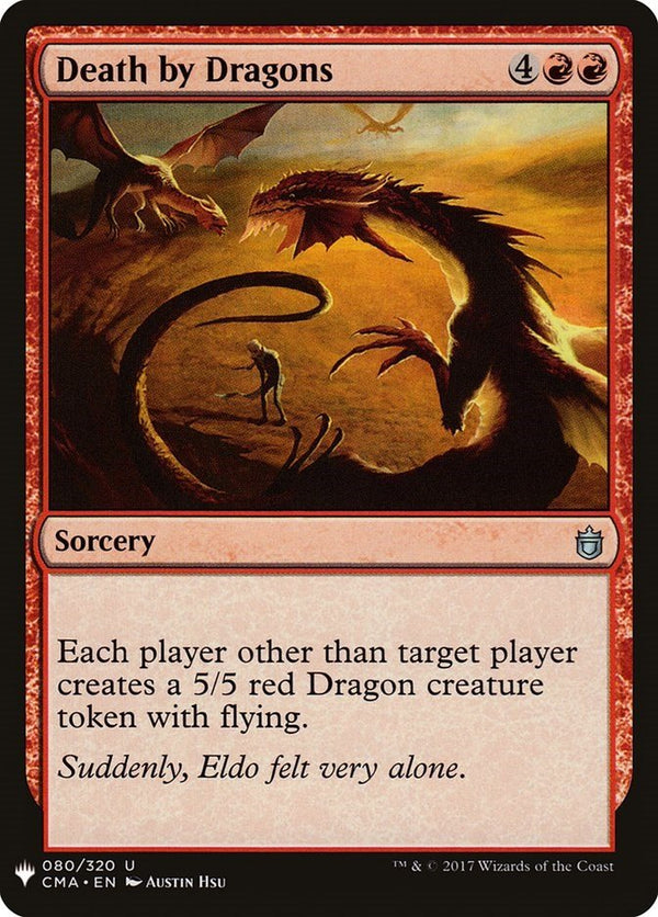 Death by Dragons [LIST - 80] - Cartes Sportives Rive Sud