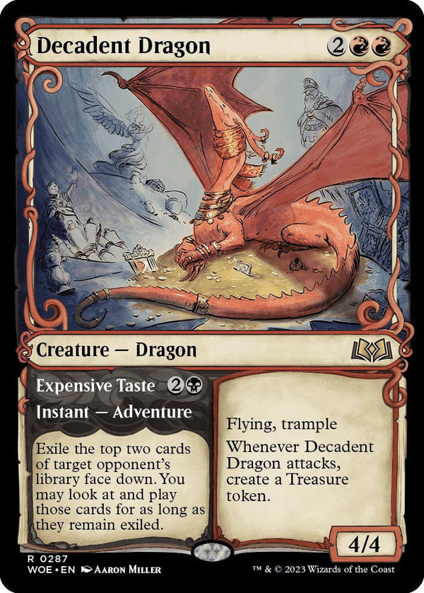 Decadent Dragon (Showcase) [WOE - 287] - Cartes Sportives Rive Sud