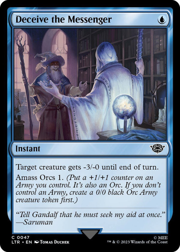 Deceive the Messenger [LTR - 47] - Cartes Sportives Rive Sud