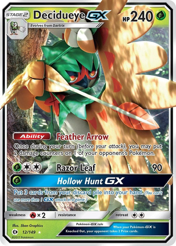 Decidueye GX [SM01 - 12/149] - Cartes Sportives Rive Sud