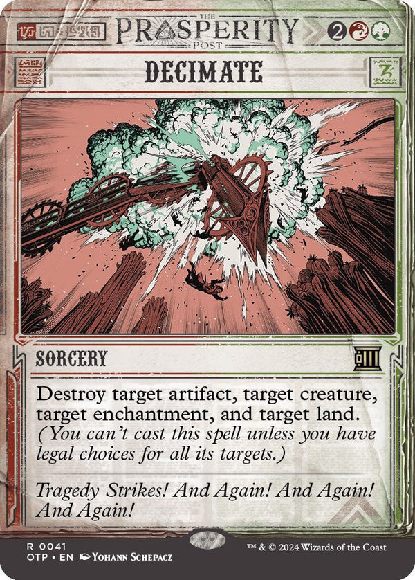 Decimate [OTP - 41] - Cartes Sportives Rive Sud