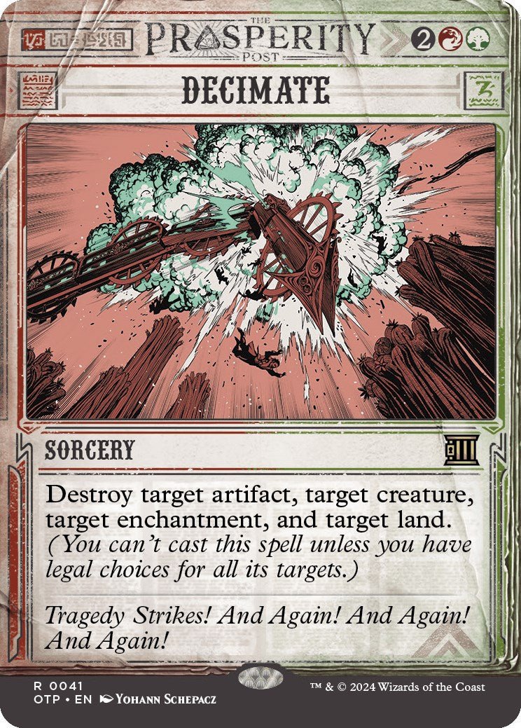 Decimate [OTP - 41] - Cartes Sportives Rive Sud