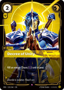 Decree of Unity [VEN - 131/166] - Cartes Sportives Rive Sud