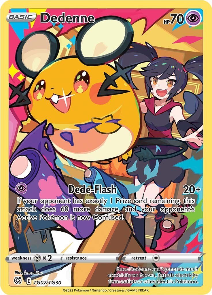 Dedenne [SWSH09:TG - TG07/TG30] - Cartes Sportives Rive Sud