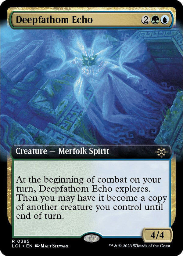Deepfathom Echo (Extended Art) [LCI - 385] - Cartes Sportives Rive Sud