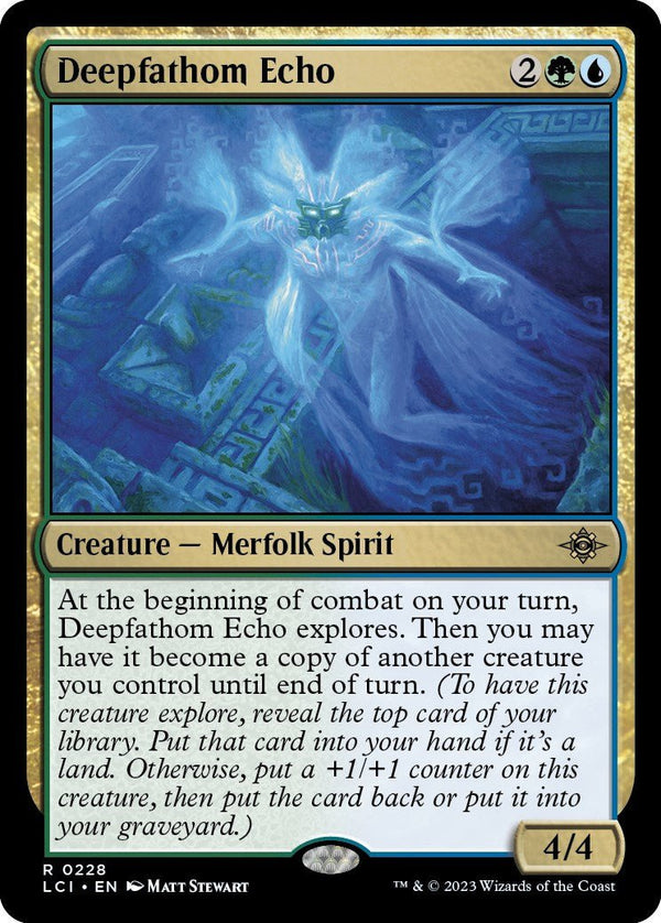 Deepfathom Echo [LCI - 228] - Cartes Sportives Rive Sud