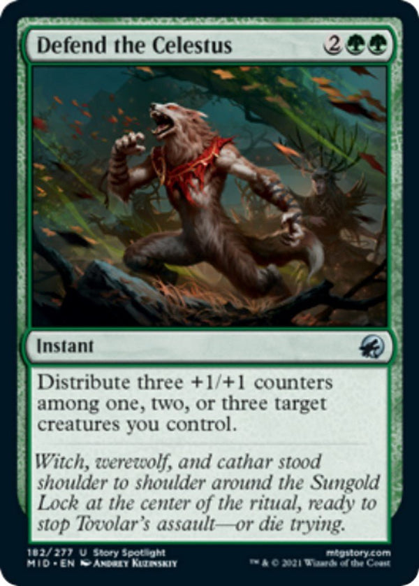 Defend the Celestus [MID - 182] - Cartes Sportives Rive Sud