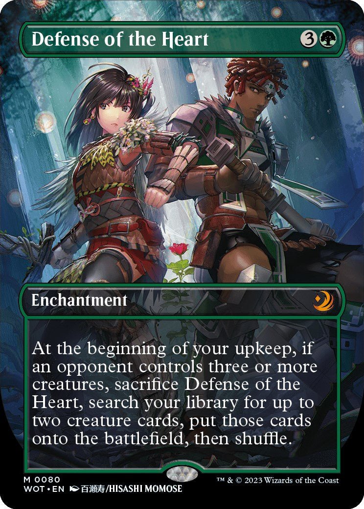 Defense of the Heart (Anime Borderless) [80] - Cartes Sportives Rive Sud