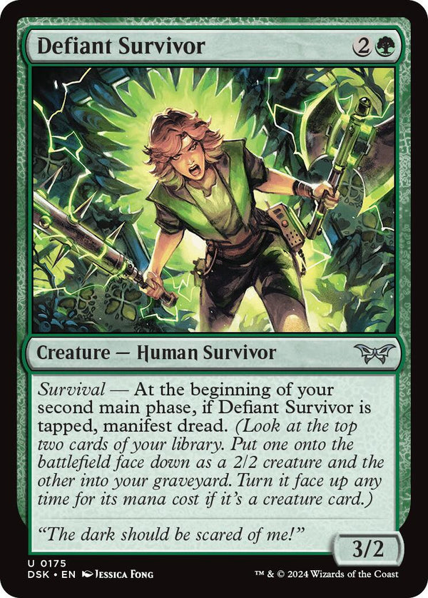 Defiant Survivor [DSK - 175] - Cartes Sportives Rive Sud