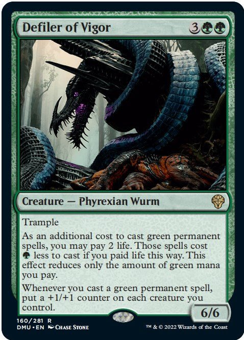 Defiler of Vigor [DMU - 160] - Cartes Sportives Rive Sud