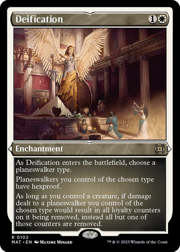 Deification (Foil Etched) [MAT - 102] - Cartes Sportives Rive Sud