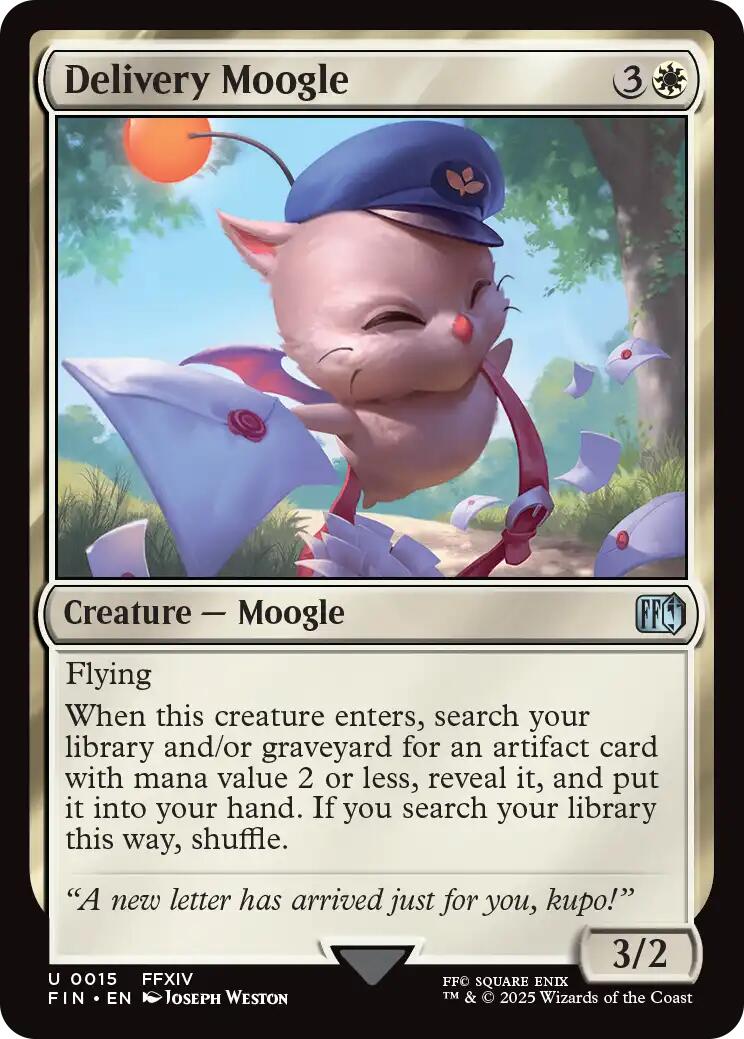 Delivery Moogle [FIN - 15] - Cartes Sportives Rive Sud