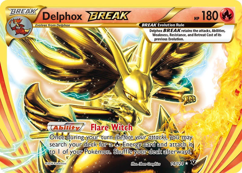 Delphox BREAK [FCO - 14/124] - Cartes Sportives Rive Sud