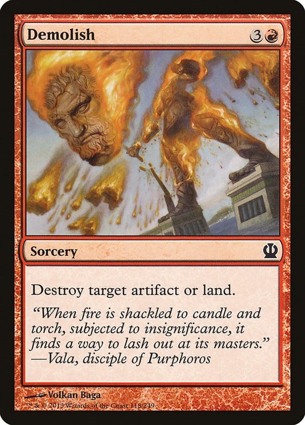 Demolish [THS - 118] - Cartes Sportives Rive Sud