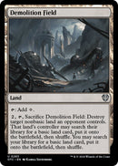 Demolition Field [OTC - 283] - Cartes Sportives Rive Sud