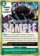 Demonic Aura Nine - Sword Style Asura Demon Nine Flash [OP07 - OP07 - 036] - Cartes Sportives Rive Sud