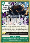 Demonic Aura Nine - Sword Style Asura Demon Nine Flash (Reprint) [ST - 24 - 036] - Cartes Sportives Rive Sud