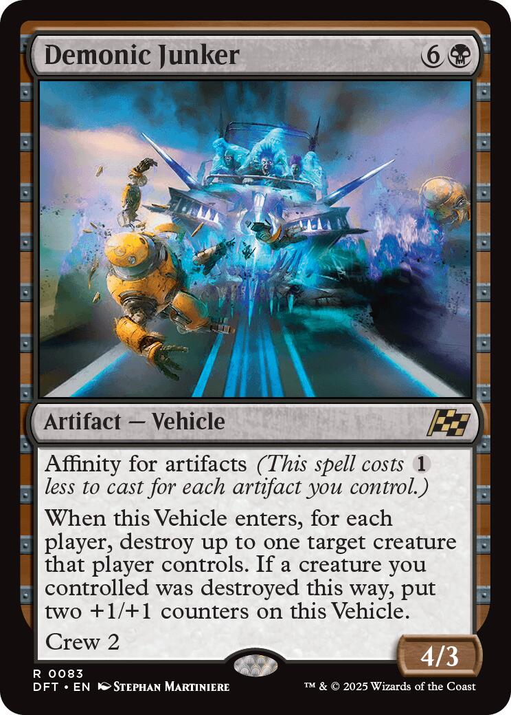 Demonic Junker [DFT - 83] - Cartes Sportives Rive Sud