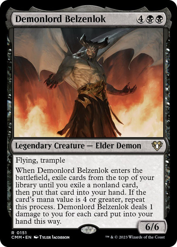 Demonlord Belzenlok [CMM - 151] - Cartes Sportives Rive Sud
