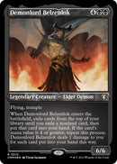 Demonlord Belzenlok (Foil Etched) [CMM - 510] - Cartes Sportives Rive Sud
