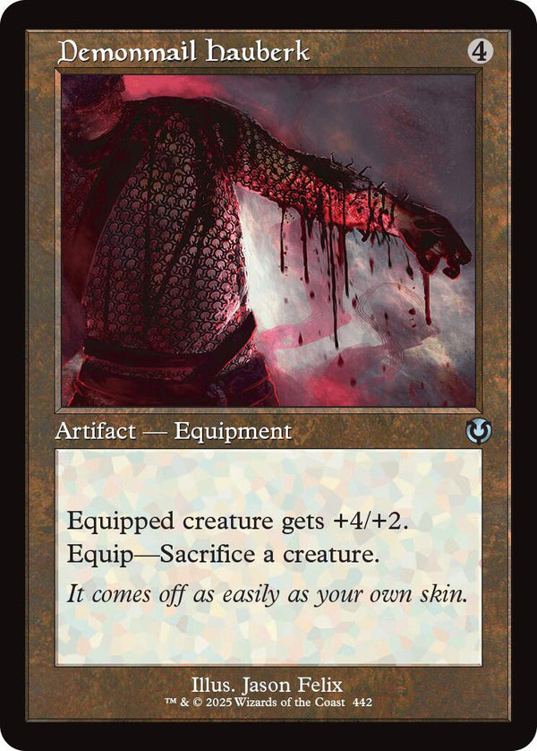 Demonmail Hauberk (Retro Frame) [INR - 442] - Cartes Sportives Rive Sud