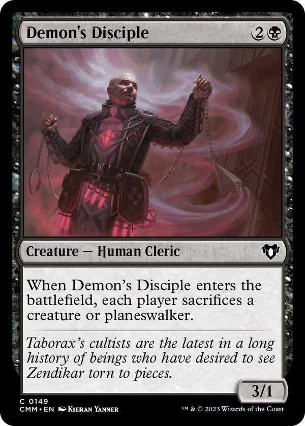 Demon's Disciple [CMM - 149] - Cartes Sportives Rive Sud