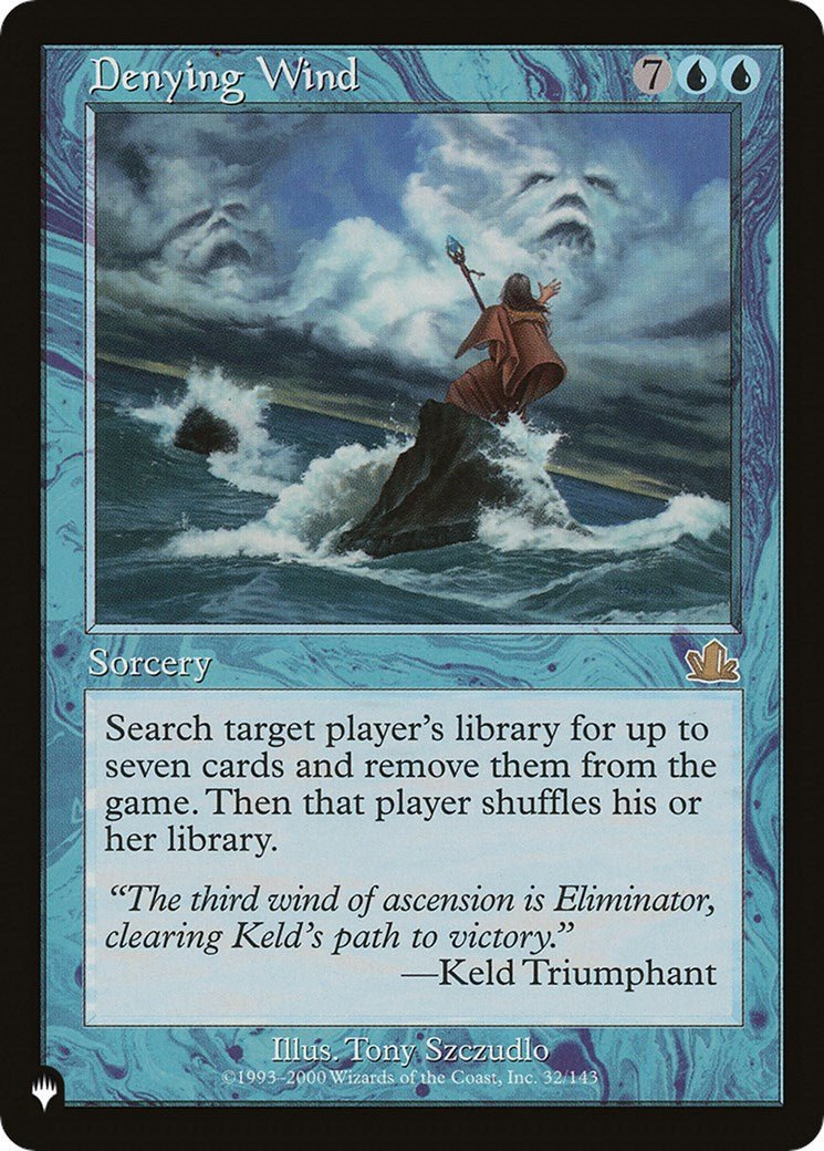 Denying Wind [LIST - 32/143] - Cartes Sportives Rive Sud
