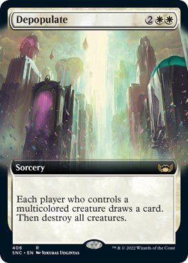 Depopulate (Extended Art) [SNC - 406] - Cartes Sportives Rive Sud