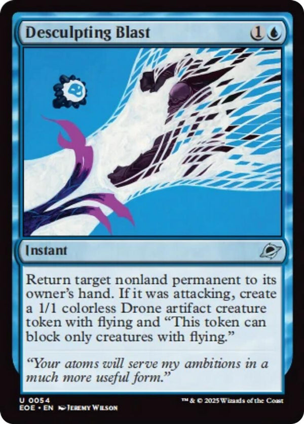 Desculpting Blast [EOE - 54] - Cartes Sportives Rive Sud