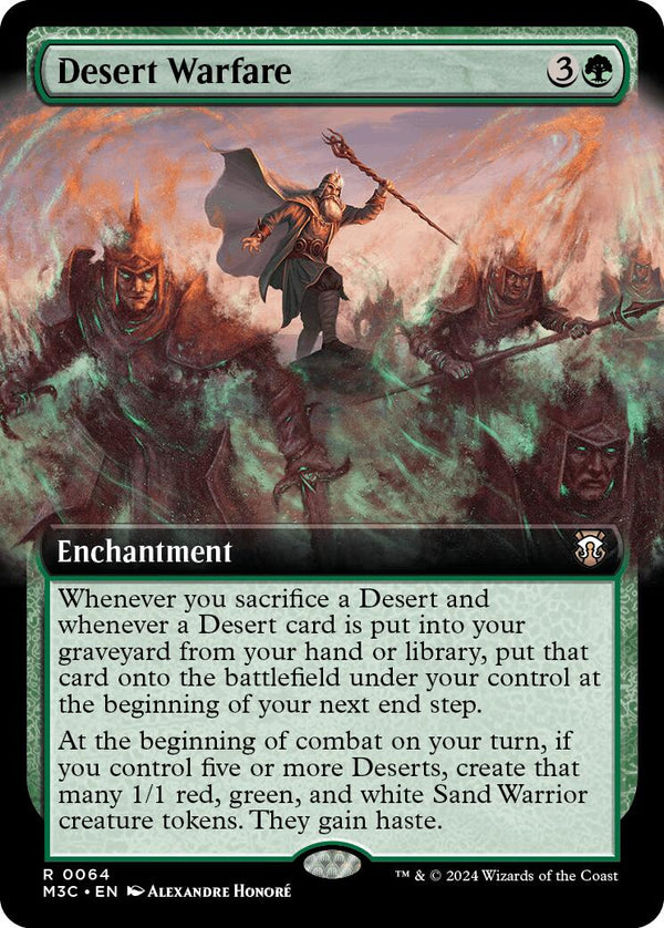 Desert Warfare (Extended Art) [M3C - 64] - Cartes Sportives Rive Sud
